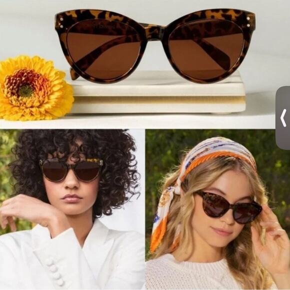 Saint Owen x Curateur Wylde Tortoise Shell Sunglasses with Case NWT - Picture 1 of 3
